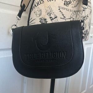True Religion Black Crossbody Bag